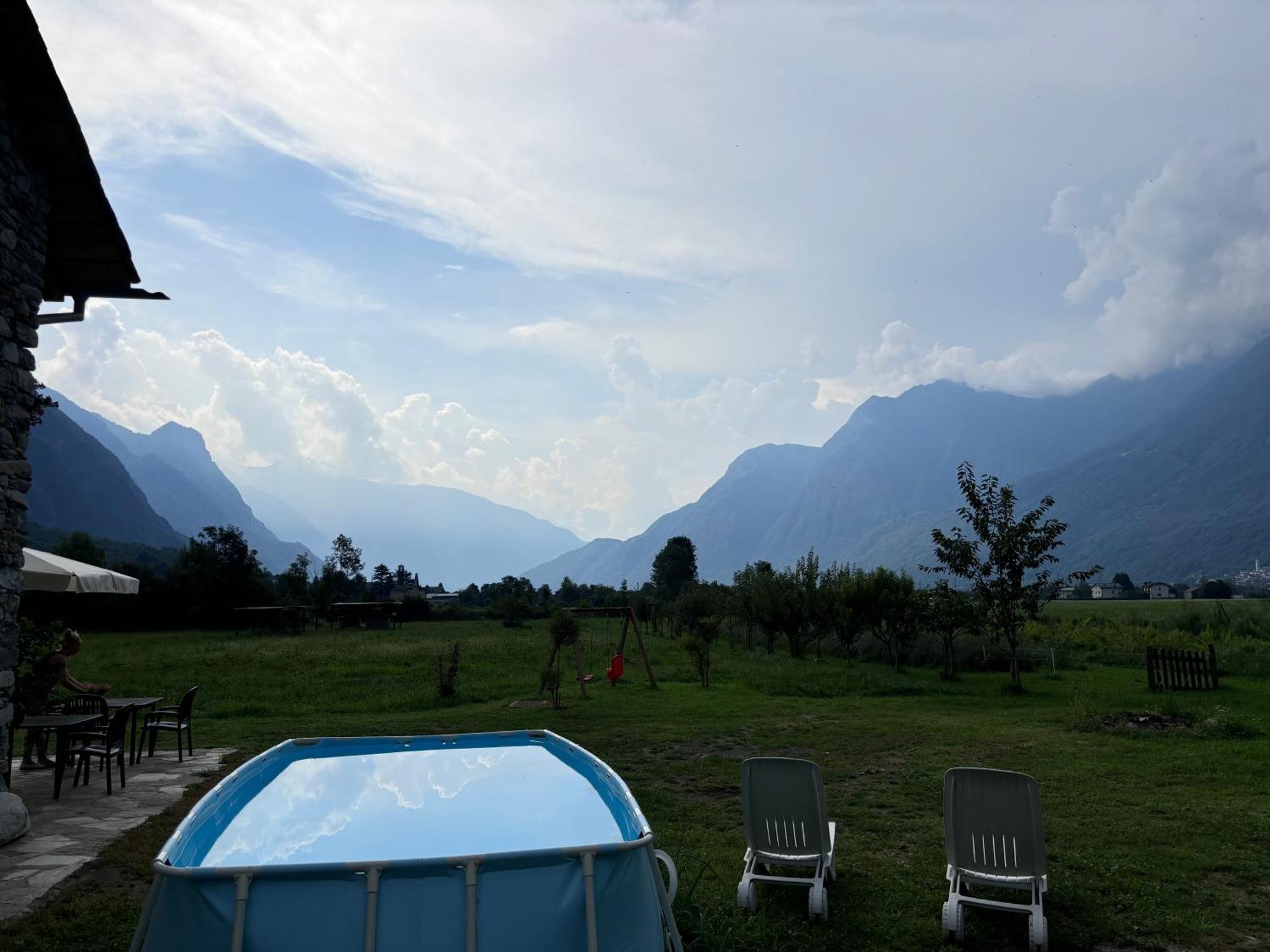 Chalet Valchiavenna San Cassiano  외부 사진
